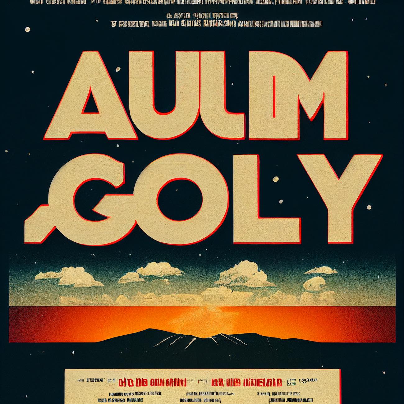 How the Aum Golly Logo Was Made